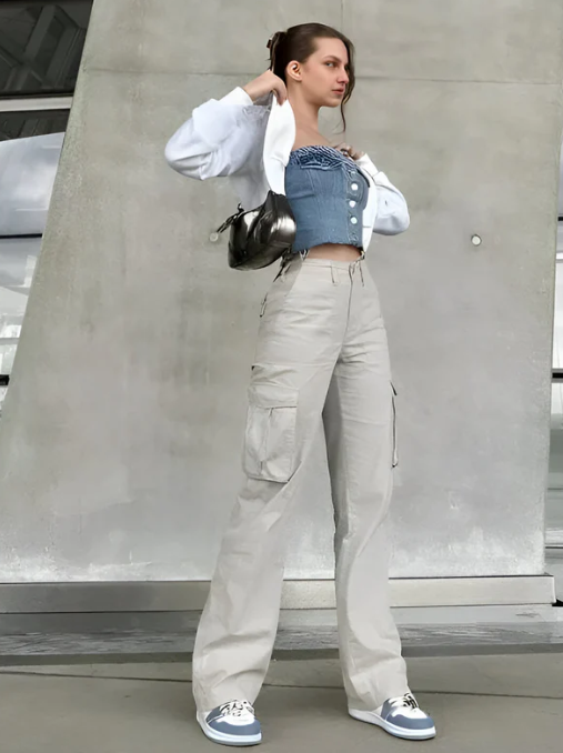 Adjustable Cargo Pants